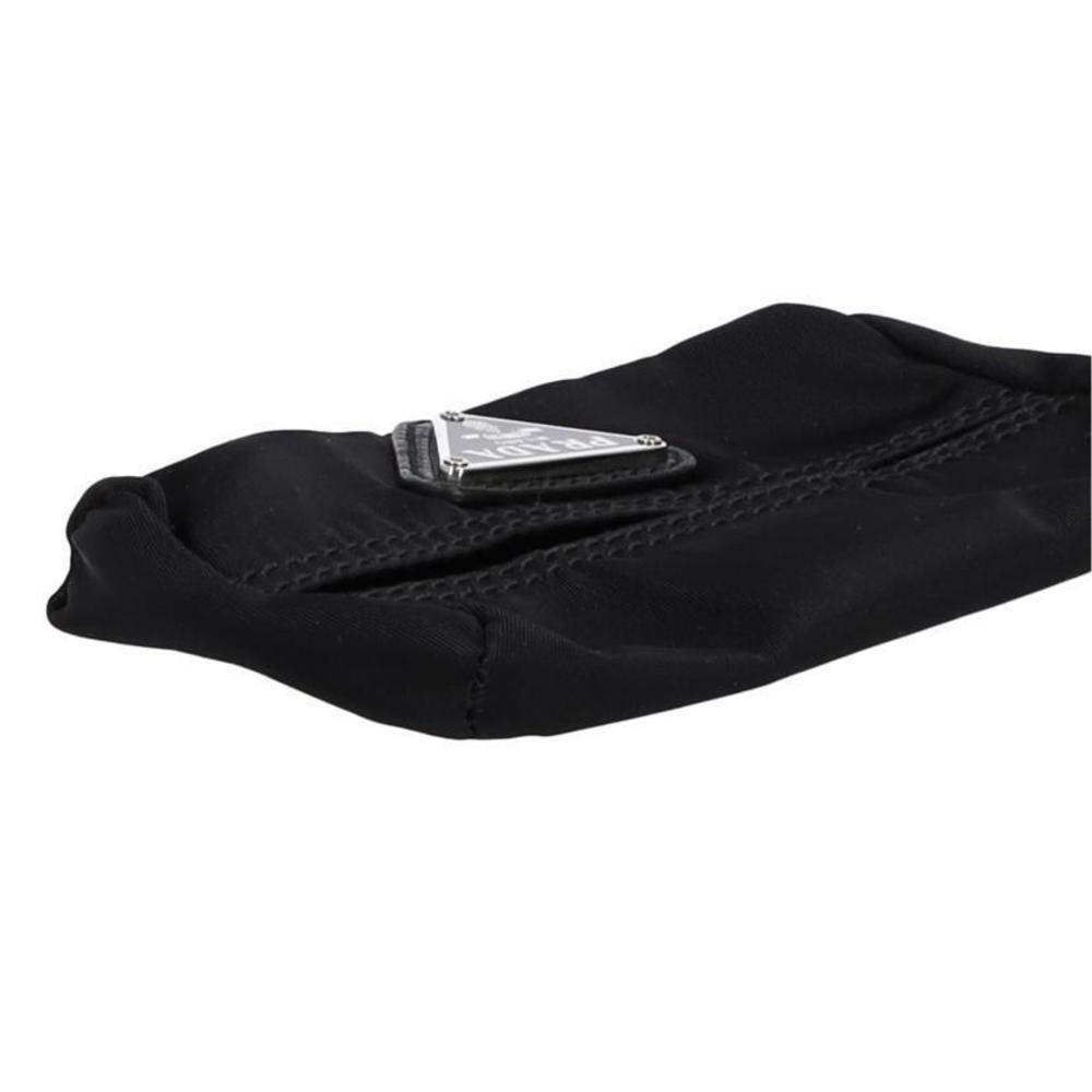 小物 PRADA tissue case Blacknylon Prada Tissue Case Black - Gem